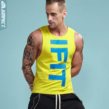 Aimpact Бодибилдинг мужские топы на бретелях яркие приталенные базовые мужские жилеты майка для мышц Кроссфит фитнес спортивные футболки мужские AM1021