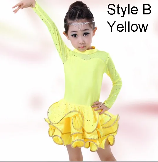 DB23908 latin dress for girls-13