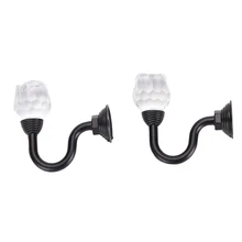 2 шт./партия, большой металлический хрустальный шар, занавес, крючки, кисточка, настенный галстук, задняя вешалка, держатель, занавес, аксессуар для подвешивания