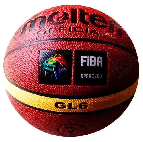 

Free Shipping Molten GL6 Basketball, size6 Woman Basketball, free with ball pump, net bag and inflating pin 1pcs/lot