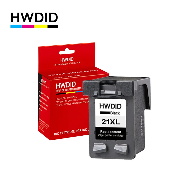 

HWDID 21 XL Refill Ink Cartridge Replacement for HP21 21xl Black for Deskjet F300 F380 F2100 F2180 F2280 F4180 F2200 D2300