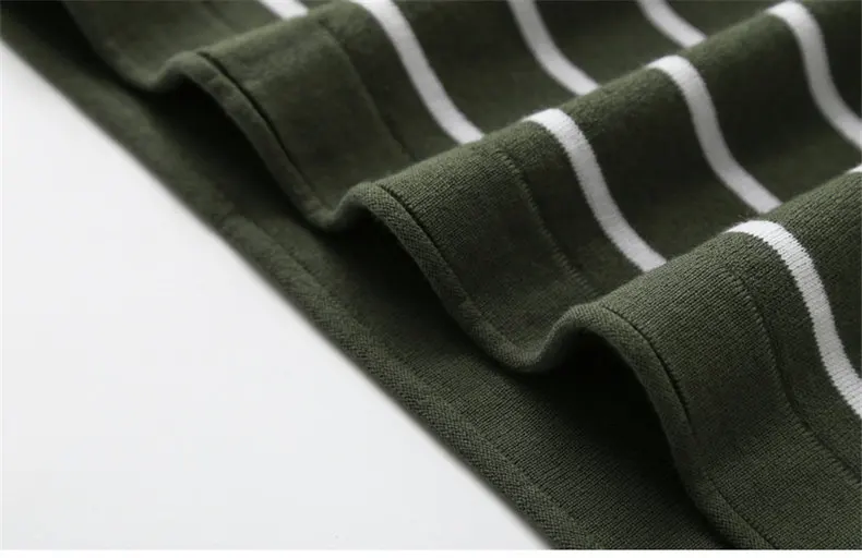Autumn Sweater T Shirt Men Striped O Neck Male Sweater Pullovers Hight Quality Thin Knitted Tshirt 2018 Spring Winter Brand Muls-11