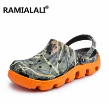 Мужские сандалии; удобные мужские пляжные сандалии с эффектом памяти; мягкие Сабо; Повседневная садовая обувь для мужчин; обувь для работы в больничном стиле без застежки