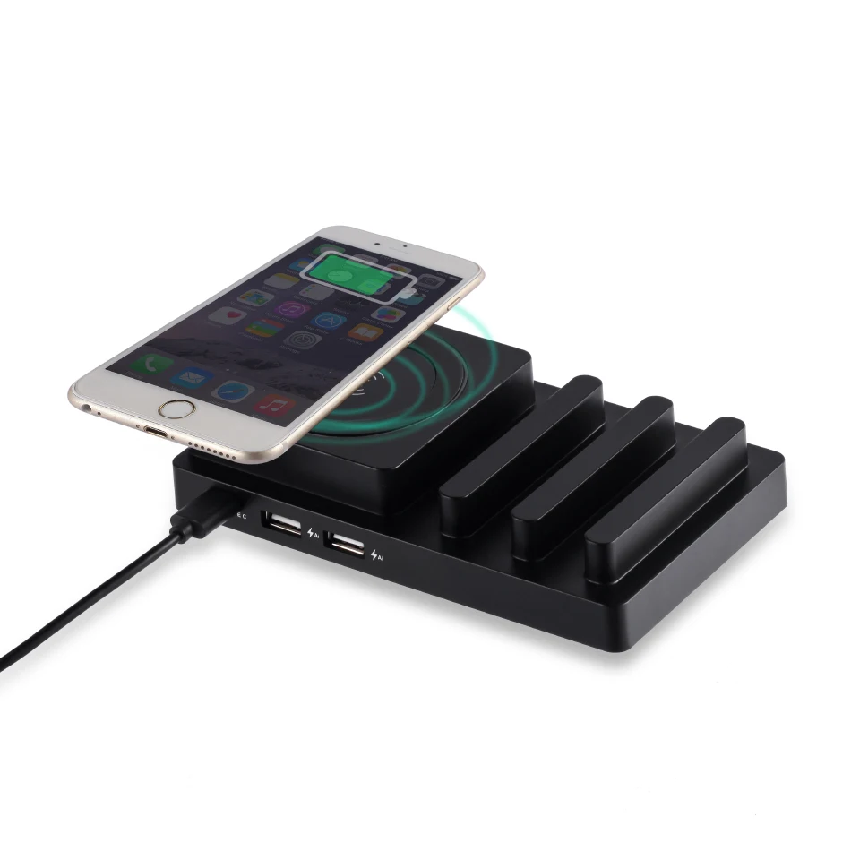 Quick Chargers Fast wireless charger 2 USB Stations Multi Ports USB