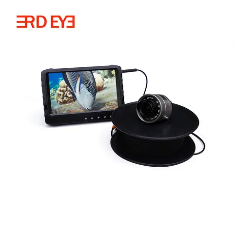 Câmera de Vídeo Alta Resolução 15m Peixe Finder Subaquática Pesca no Gelo 3rd Eye 2.0mp