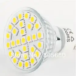 Бесплатная доставка 5 Вт MR16 E27 GU10 светодиодный 5050 29 SMD Чистый/теплый белый светодиодный высокое Мощность пятно света