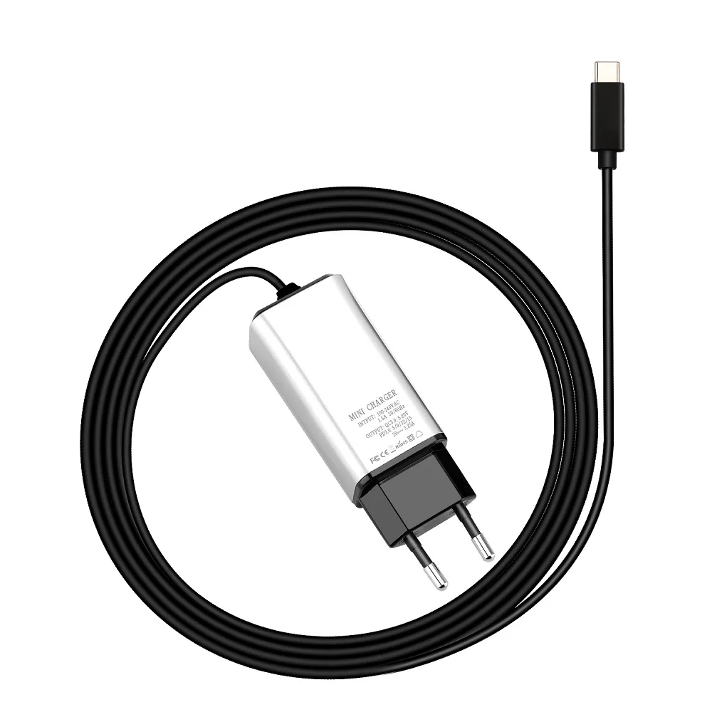 65W USB TYPE C PD Charger  for MacBook Air 2018, iPad Pro 2018, Google Pixel 3/2 /Pixel XL Galaxy S9/ S9+/ Note 9,For Huawei