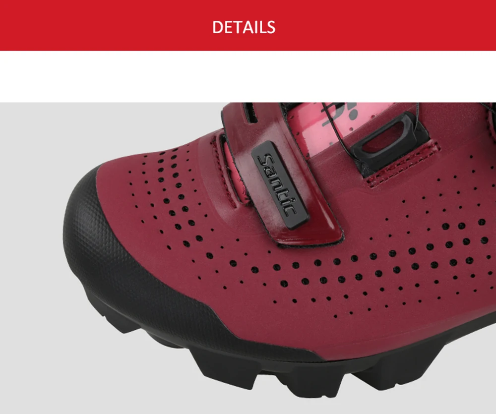 Santic Women MTB Cycling Shoes Road Mountain Bike Sneakers Riding Bicycle Shoes Rotating Lock Sneaker Outdoor Cycling Shoes Lady (6)
