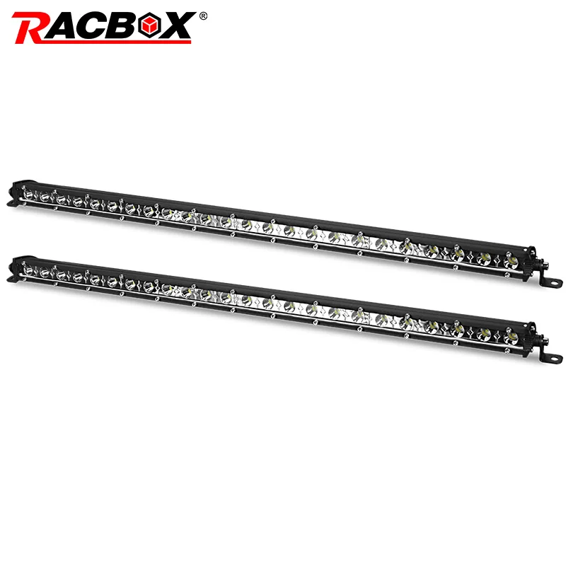 

72w 26inch LED Light Bar Mini Slim Single Row Spot Flood Beam For ATV SUV MPV 4WD Motorcycle Automobile Headlights Car-Styling