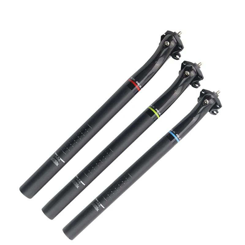 RXL SL UD Bicycle Seat Post Carbon Seatpost 25.427.230.831.6mm Seat Post Ultralight 350400mm Mtb Carbon Seatposts (9)