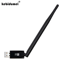 Kebidumei мини внешняя 150 Мбит/с 802.11n/g/b USB Сетевая карта портативная беспроводная WiFi LAN Карта 5дб антенный адаптер новое поступление