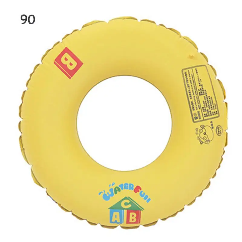 Летнее пляжное детское кольцо для плавания, детские летние игрушки для открытого воздуха, плотное устойчивое к царапинам кольцо для плавания разных размеров - Цвет: 90