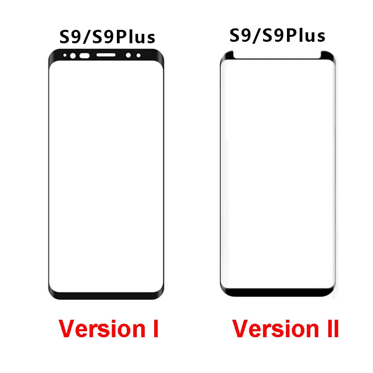 MLLSE 3D Curved Full Adhesive Tempered Glass For SAMSUNG S9 Full Glue Screen Protector Film For Galaxy S9 Plus Case Friendly (1)