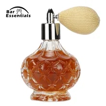 100 мл Хрустальный арт Винтажный стиль пустой многоразовый распылитель духов Длинная кисточка спрей бутылка с воздушным мешком