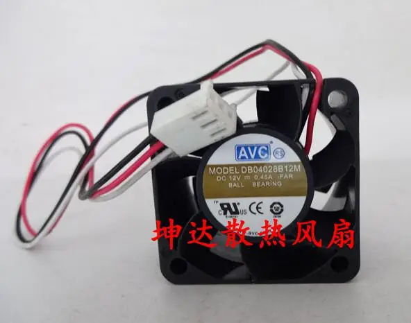 

AVC 4028 12V 0.45A 4CM/ DB04028B12M cm server chassis fan