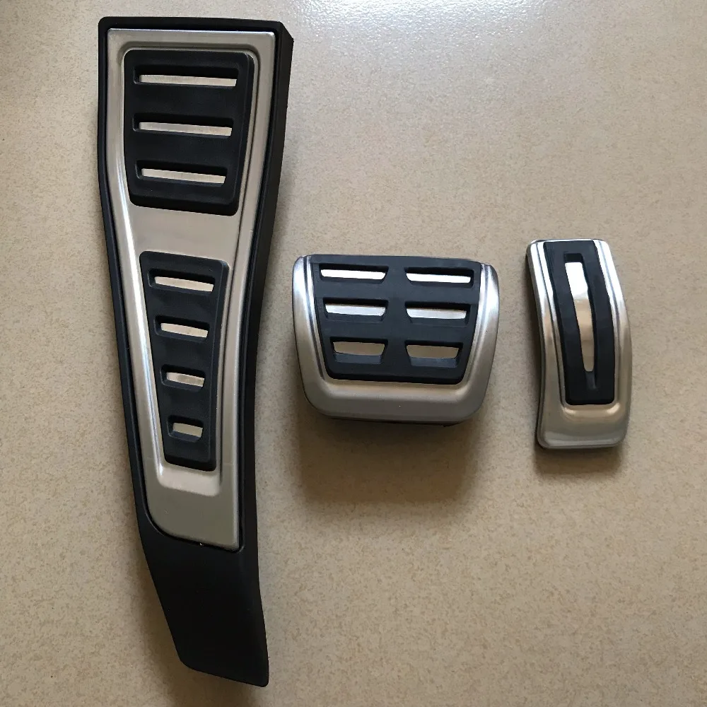 

DEE Right Hand Drive!Car Pedal For Audi A4 S4 RS4 B9 8W Modified Foot Rest RHD AT Plate Accelerator Refit Pad Decorate Cover