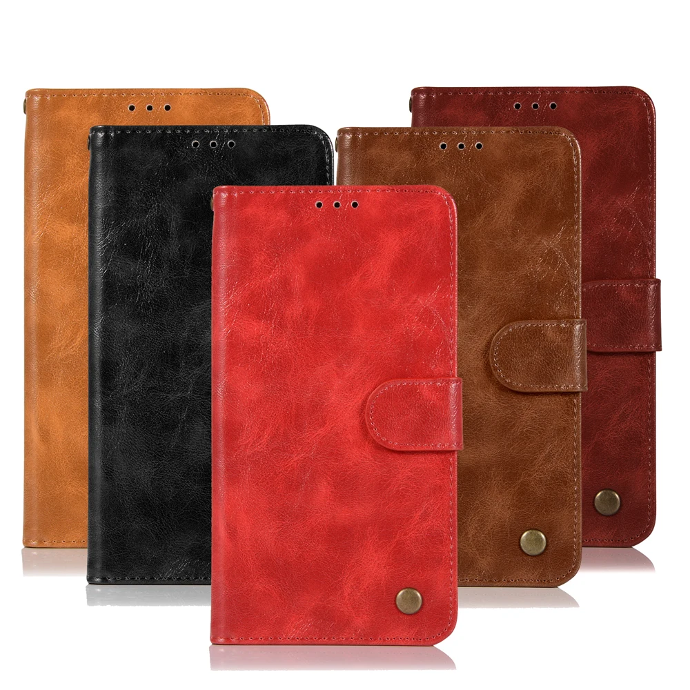 

Fashion Wallet Case For Sony XA2 / XA2 ULtra / XA1 Plus Cover Phone Bag With Stand Extravagant Retro PU Flip Leather Case
