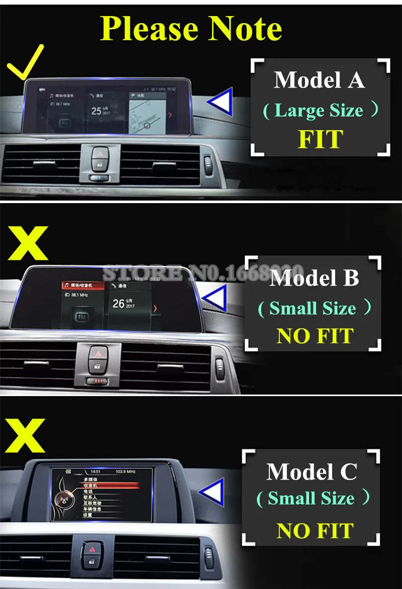 Большой Размеры пульт дистанционного управления для BMW 1 2 3 4 серии закаленное Стекло gps навигации Экран протектор F20 F21 F22 F30 F31 F32 F34