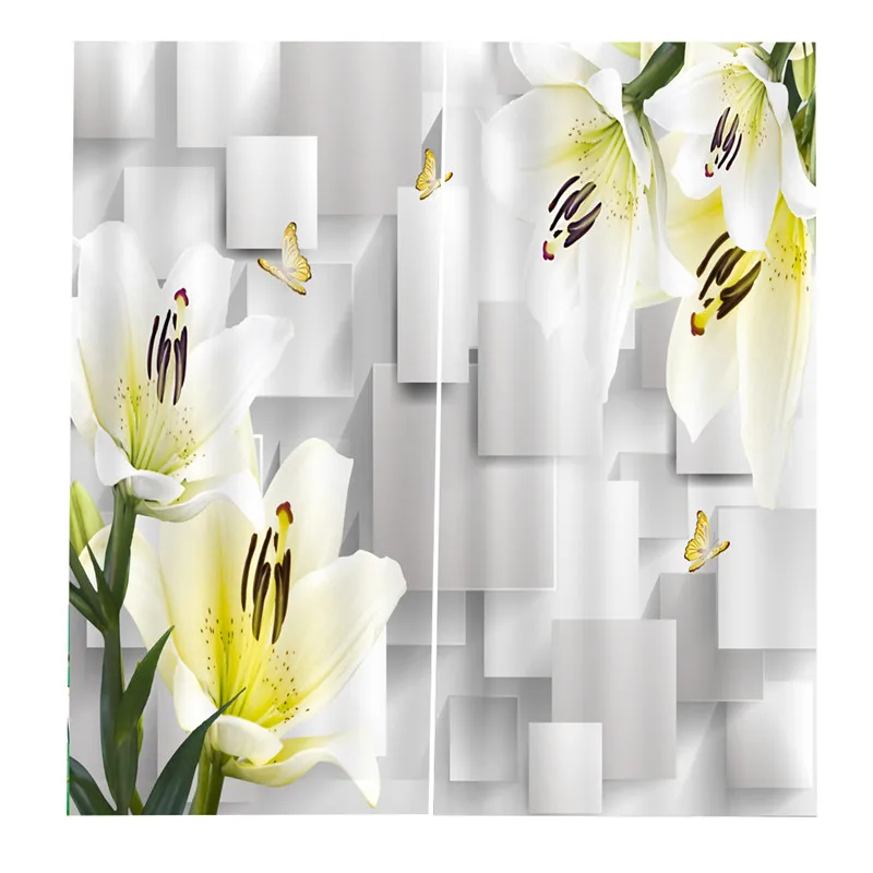 Белые Шторы с принтом "лебеди", современные 3D HD реалистичные затемненные занавески, украшения, фото занавески, печать, занавески, окна для гостиной Oct25