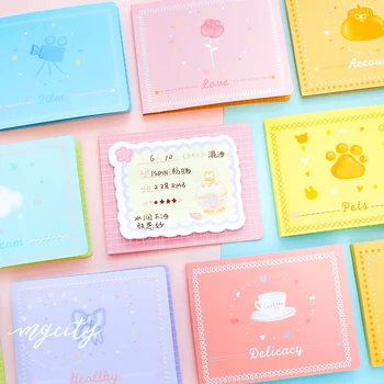 

1 set/lot Memo Pads Sticky Notes Memory life series Paper diary Scrapbooking Stickers Office School stationery Notepad