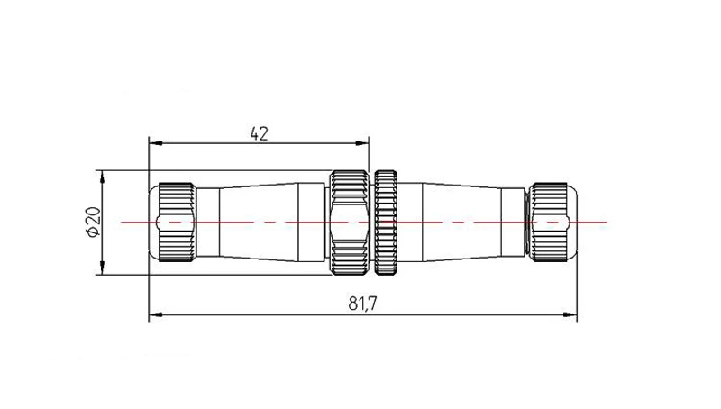 1 шт. провод-провод штекер водонепроницаемый разъем водонепроницаемый одножильный уплотнительное кольцо глубина 200 м для подводного робота ROV