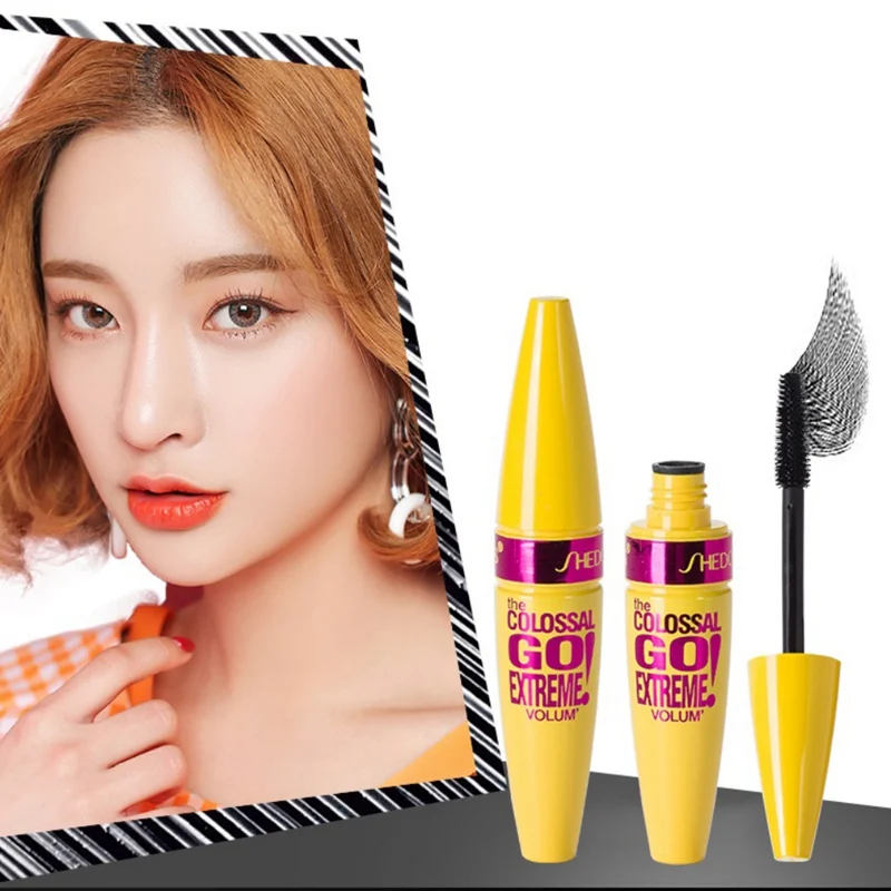 

2019 Natural 1pc Black Mascara False Eyelashes Volume Express Make Up Eyes Curling Waterproof false lash mascara
