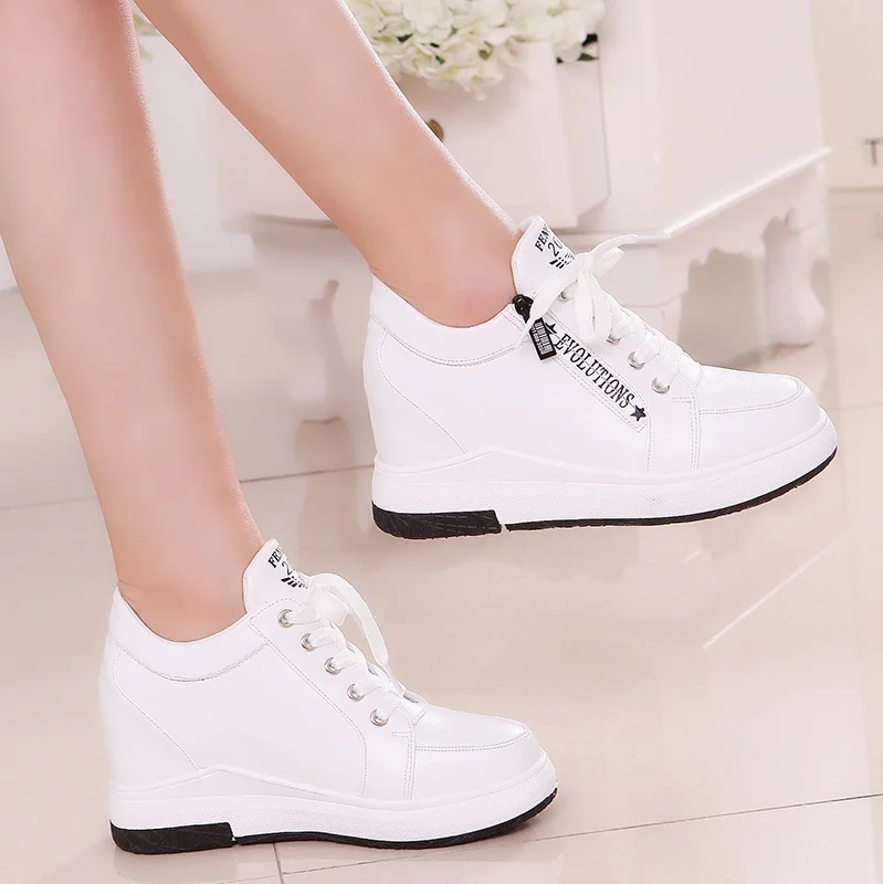 

Women Slimming Platform Shoes Women Fashion Women Fwedges 6cm High Platform Female Casual Shoes 6 style can choose