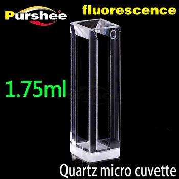 

Micro quartz fluorescence cuvette with lid(1750ul)
