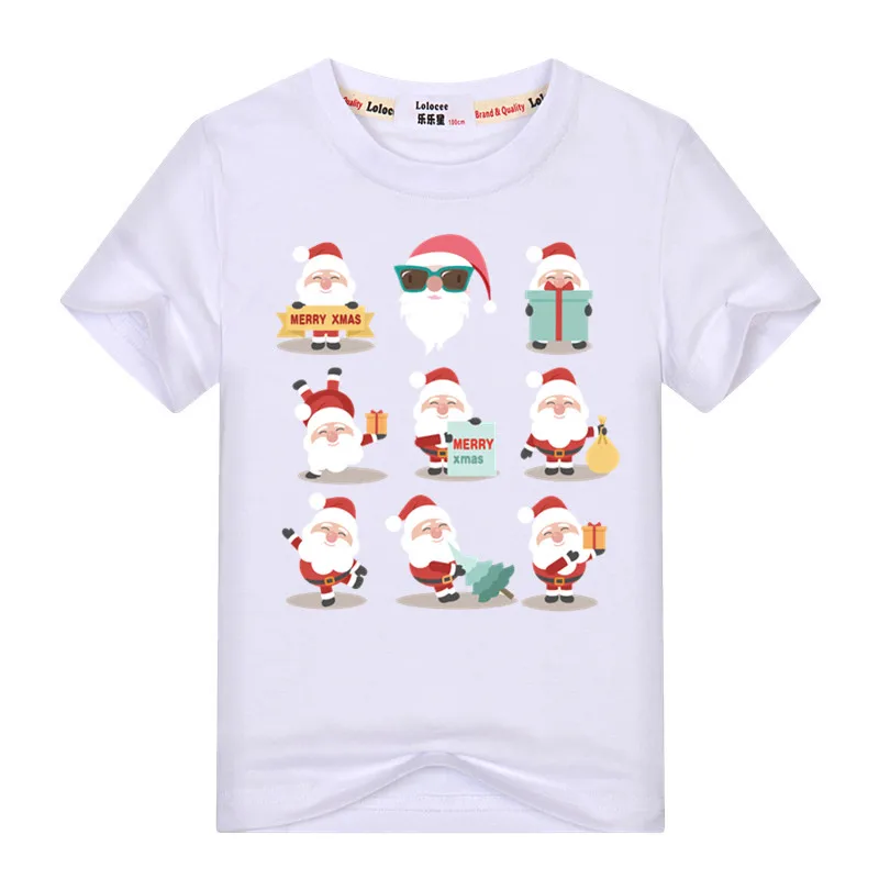 Infant kid T-shirt Baby Boy girl Christmas Santa Claus Short Sleeve T shirt Tops Children Milu Deer t shirt Cotton Clothes Infant kid T-shirt Baby Boy girl Christmas Santa Claus Short Sleeve T shirt Tops Children Milu Deer t shirt Cotton Clothes