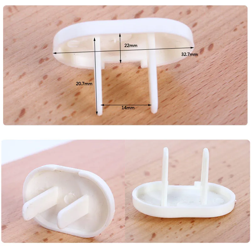 200 шт. Электробезопасность сетевую розетку безопасный замок Чехлы для мангала только для некоторых стран - Цвет: 2 Holes