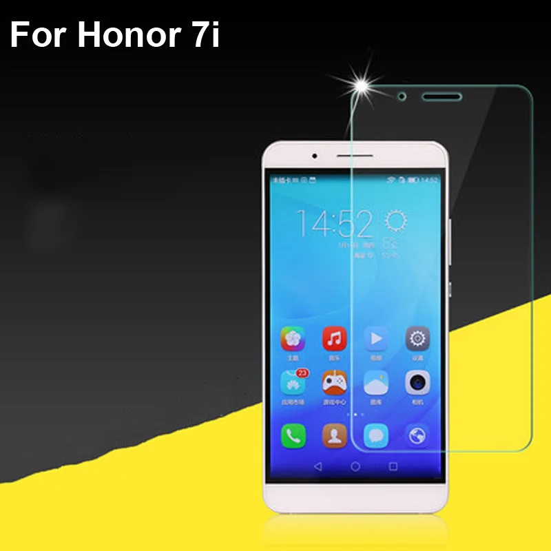Закаленное стекло для Huawei Honor 7i тонкая защитная пленка экрана 7 i жесткая Защитная