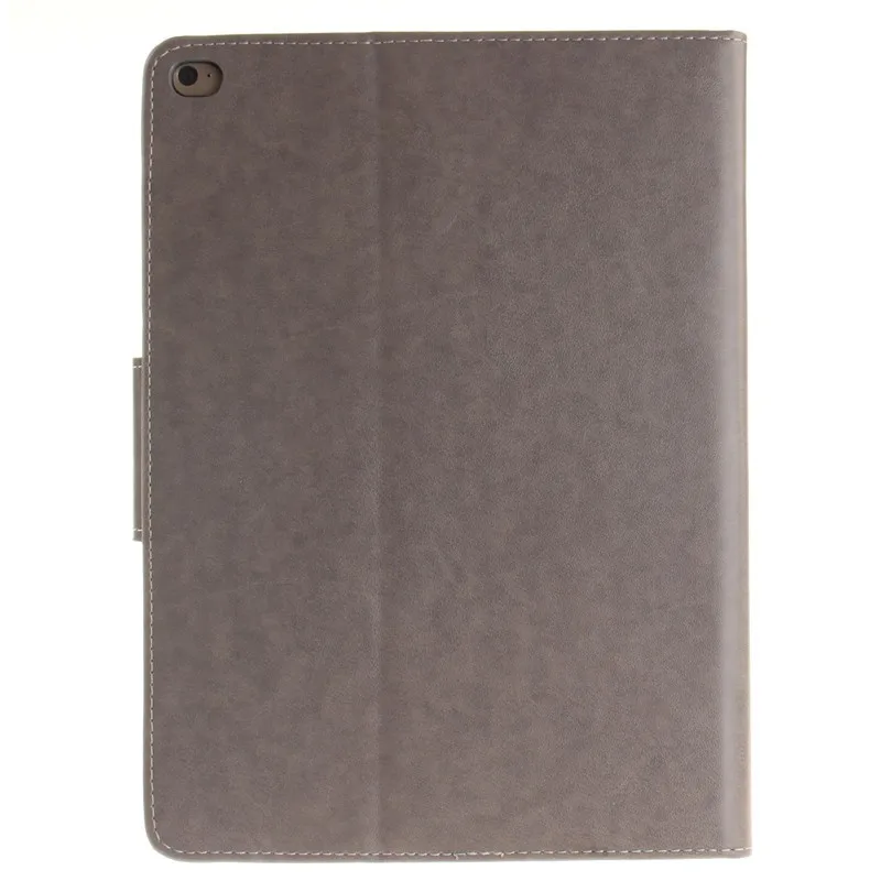 Tablet Cover For Apple Ipad Air 2 Case Magnet Stand Wallet Flip Embossing Lovers Dandelion Luxury Retro Card Holder For IPad 6 (27)