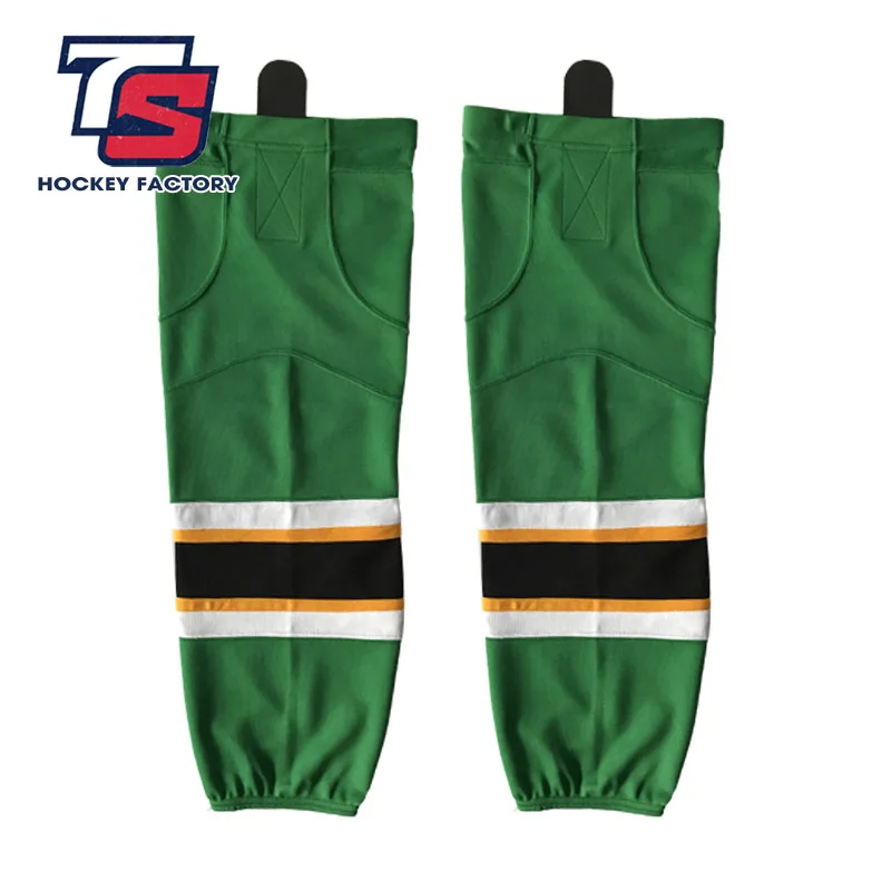 

Han Duck free shipping 100% Polyester Breathable Ice Hockey Socks Cheap Shin Guards W032 high quality men women sport