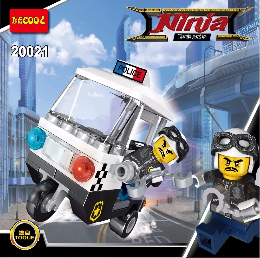 Фигурки героев мультфильма DECOOL 61 шт. игрушки строительные куклы для подарка