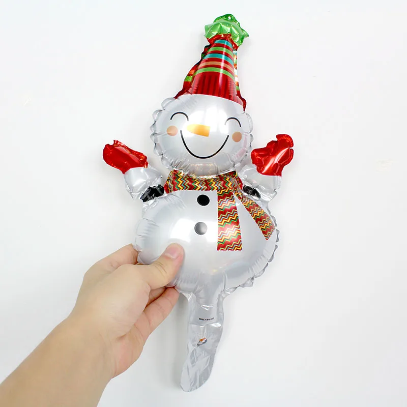 

KAMMIZAD Snowman Balloons Mini Sea Animals Inflatable Small Cute Christmas Decoration Children Toys Party Supplies Free Shipping