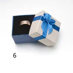 KA03 шкатулка кольцо серьги-гвоздики цепочки и ожерелья шкатулка для ювелирных изделий Упаковка из крафт-бумаги