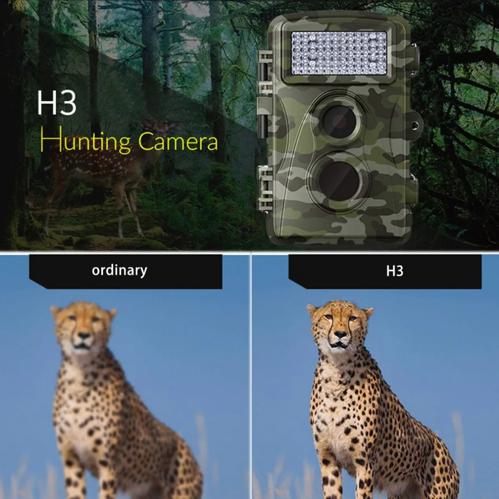 Professional HD дикой природы Охота Мини камера цифровой открытый водостойкий видеокамера для наблюдения DV ИК Ночное Видение движения сенсор