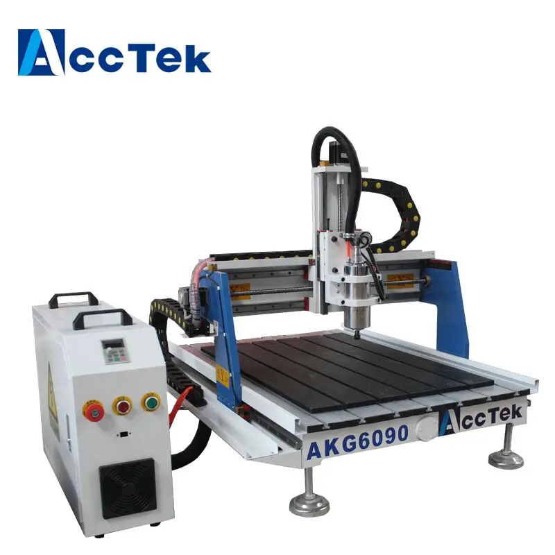 Acctek китайский 3-осевой 4-осевой 5-осевой фрезерный станок ЧПУ 9060 деревянный с 6090 |