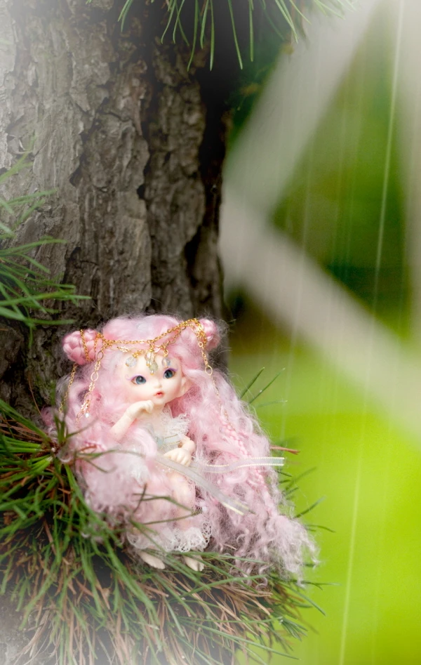 Fairyland FL Realpuki Роро BJD кукла 1/13 розовая улыбка эльфы игрушки
