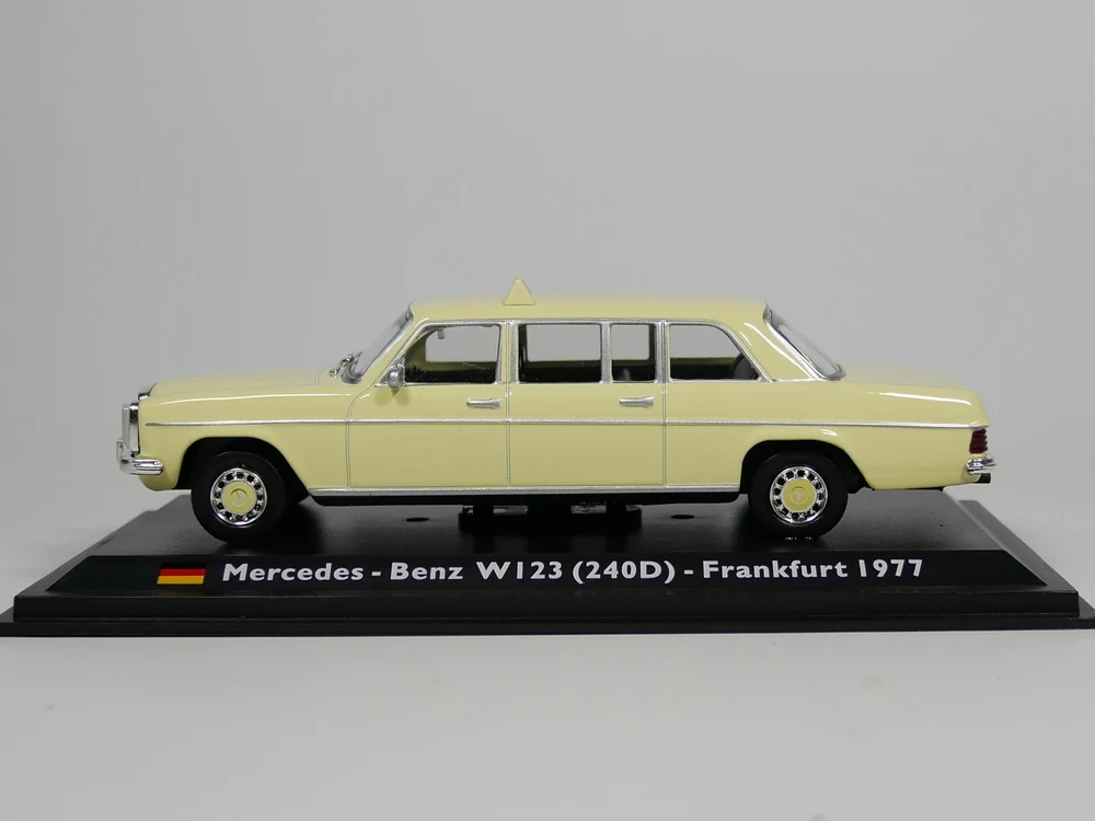 Leo модель 1:43 Германия такси-Frankfurt taxi 1977-W123(240D)-литая модель автомобиля