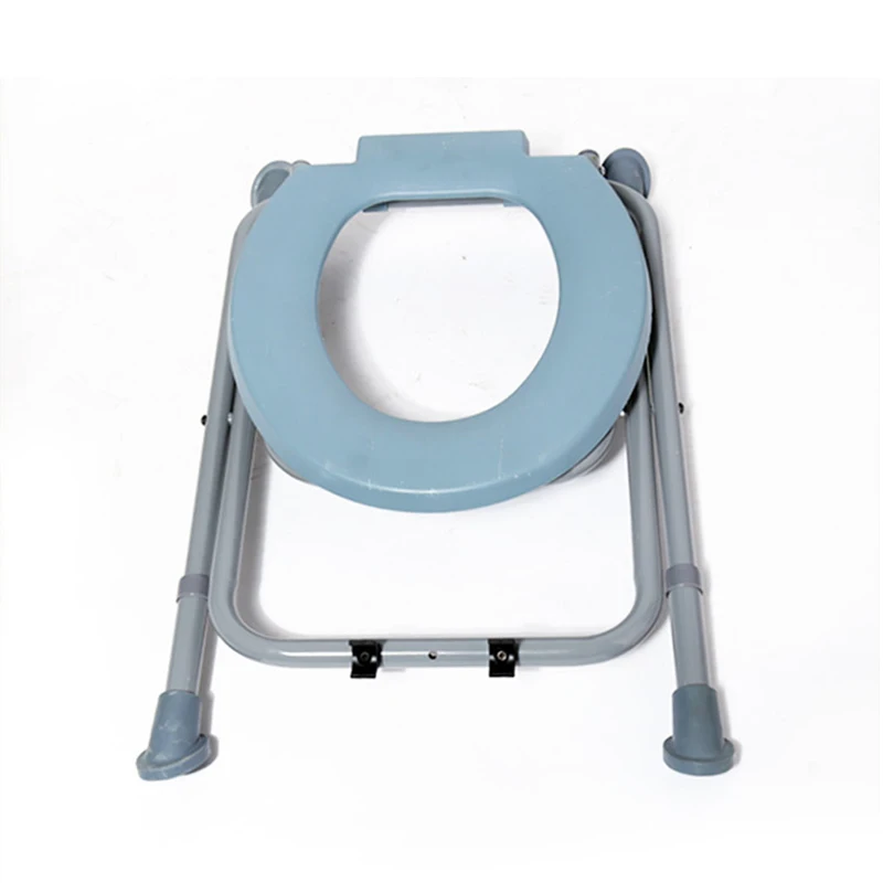 Высокое качество, легко стальное туалетное кресло для ванной, складное туалетное кресло для инвалидов