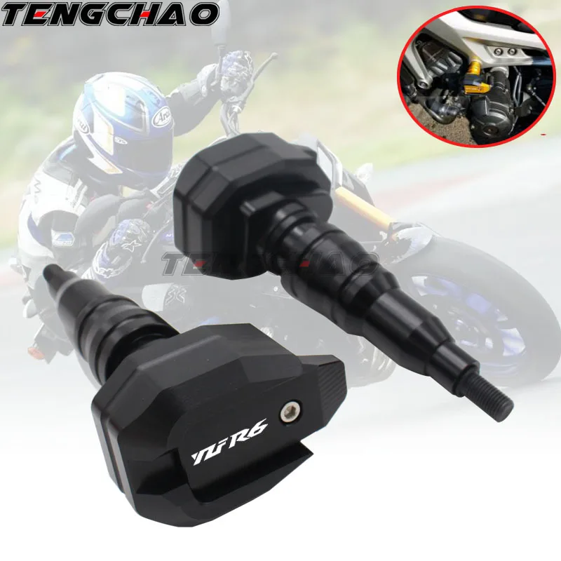 

Motorcycle Protection Frame Slider Fairing Guard Anti Crash Pad Protector For Yamaha YZFR6 YZF R6 2017-2018