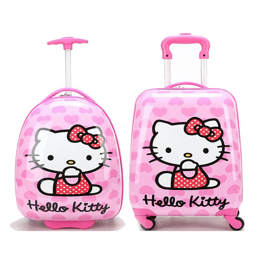 Cartoon suitcase 16 inch suitcase Caster suitcase Trolley Cute child