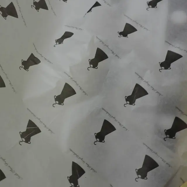 Custom Printed Logo Gift Packaging Paper Moisture Proof Wring Custom Printed Logo Gift Packaging Paper Moisture Proof Wring Tissue Thin