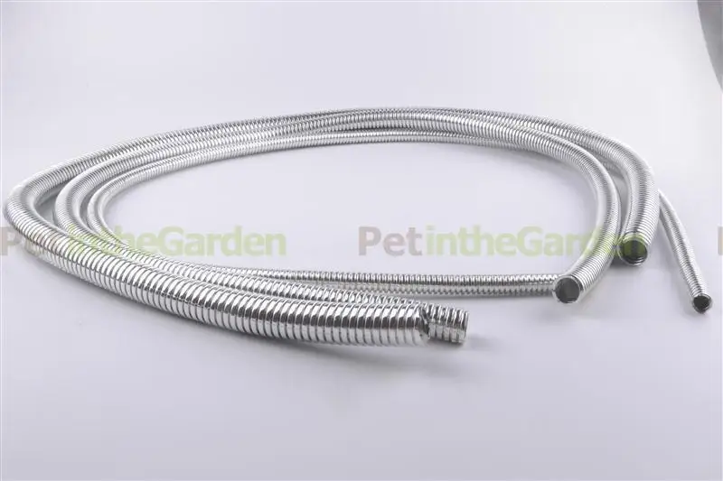 A Set of 3Pcs Chrome PVC Motorcycle Cable Cover For Motorcycle Yamaha