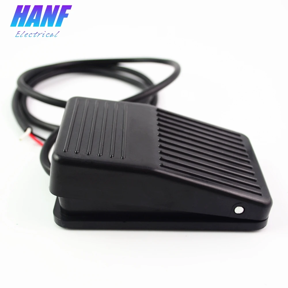 1pcs SPDT Plastic Momentary Electric Power Foot Pedal Switch 10A/250VAC