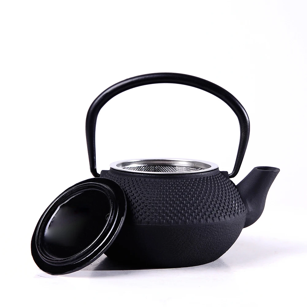 VIFERR Dropshipping Tee Set 300mlmini Eisenkessel Imitation Japanische Dropshipping Gusseisen Teekanne Tee Set