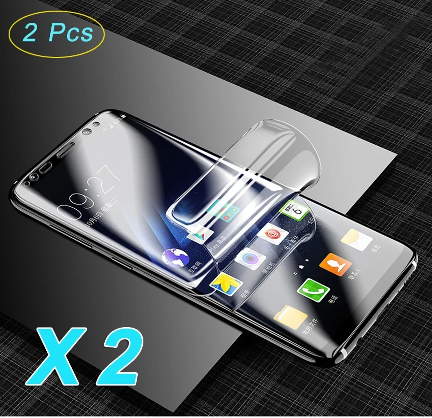 

Clear Full Cover Curved Screen Protector For Samsung Galaxy S7 Edge S8 S9 S10 Plus Note 8 9 S10e LCD Display Screen HD Film