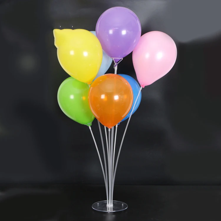  1pcs/set Plastic Balloons Column Stand Floating Balloon Support Rack Birthday Party Decoration Part