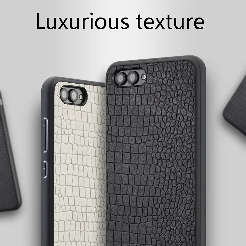 

Fashion crocodile left and right pattern mobile phone protective case for Huawei honor V10 all-inclusive mobile phone case2
